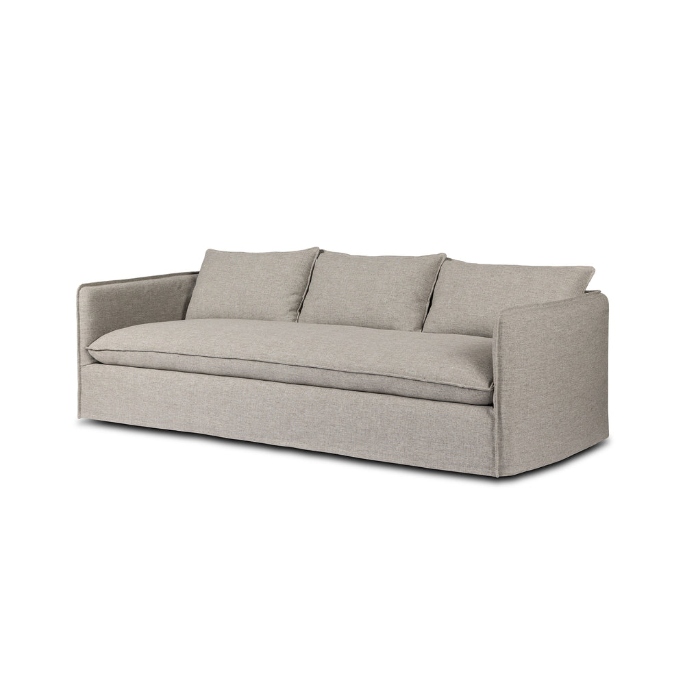 Andre Outdoor Sofa 96" in Alessi Slate