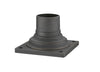 Pier Mounts Outdoor Pier Mount in Oil Rubbed Bronze Finish