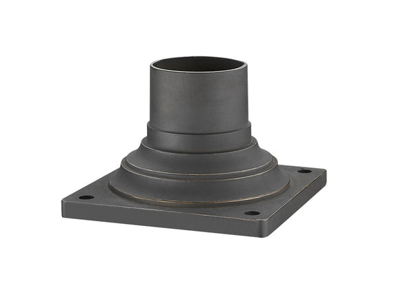 Pier Mounts Outdoor Pier Mount in Oil Rubbed Bronze Finish