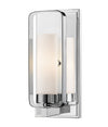 Aideen 1 Light Wall Sconce in Chrome Finish