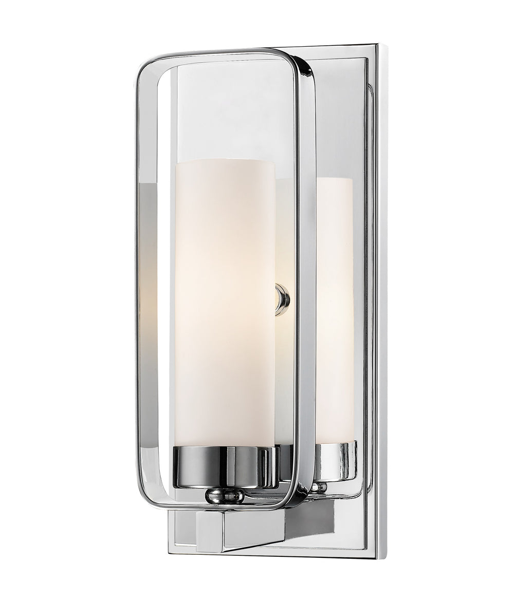Aideen 1 Light Wall Sconce in Chrome Finish