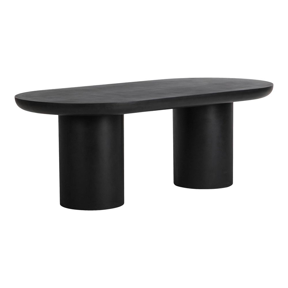 Moe's Rocca 6-Seater Dining Table in Black