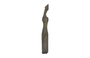 Cast Women Wall Art, B, Splinter Stone Finish