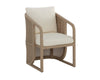 PALERMO DINING CHAIR - DRIFT BROWN - STINSON CREAM