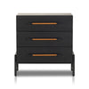 Rosedale 3 Drawer Dresser - Ebony Oak Veneer