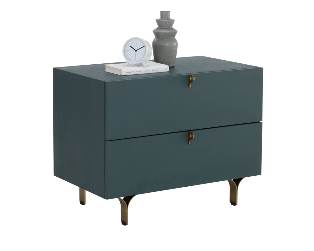 CELINE NIGHTSTAND - LARGE - TEAL