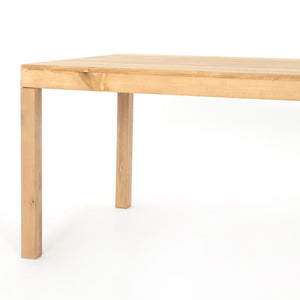 Isador Dining Table In Dry Wash Poplar