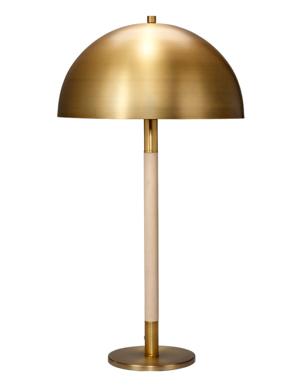 Merlin Wood and Metal Table Lamp
