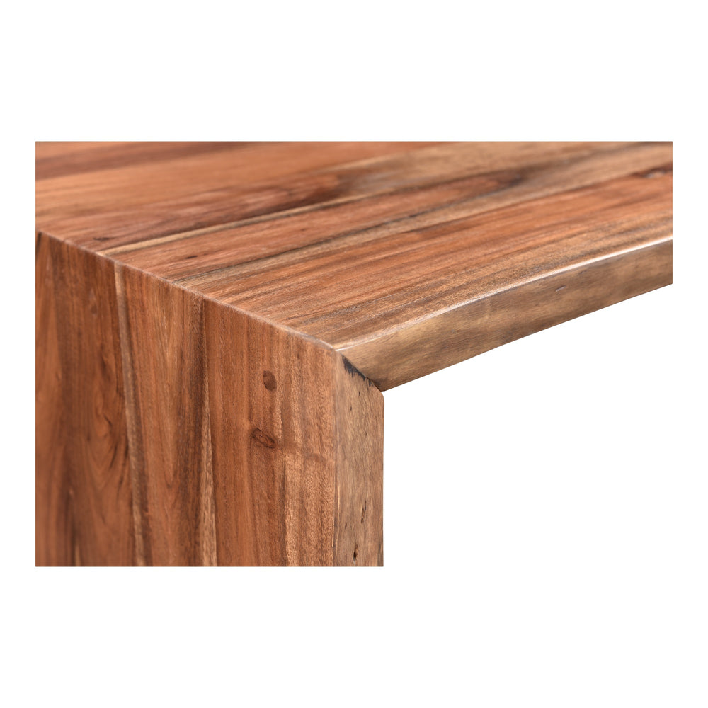 Moe's Tyrell Desk in Natural Acacia Wood