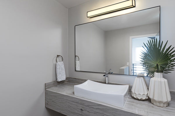 Baden 2 Light Vanity in Matte Black Finish