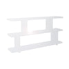 Miri Small Shelf White Open Bookshelf Room Divider