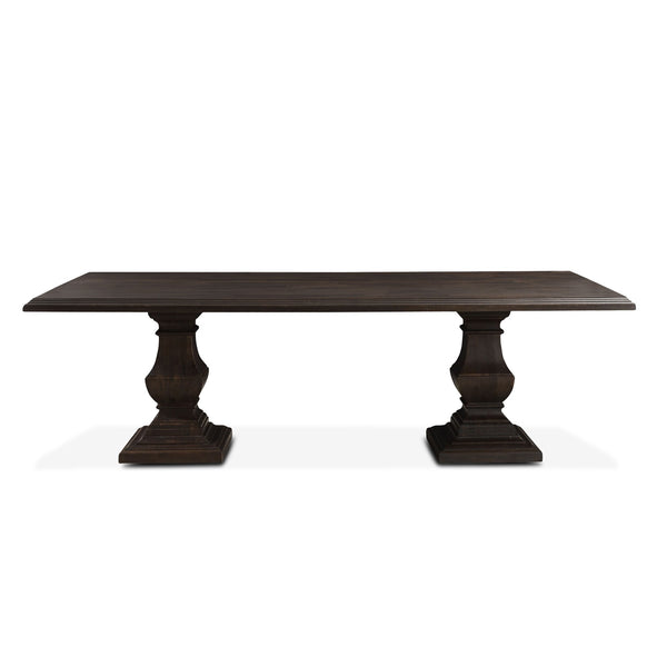 Nimes 84" Dining Table, Vintage Brown