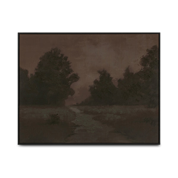 Alder Framed Painting - Multicolor