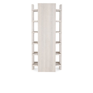 Doku Oak Wood Bookcase with Ample Shelving