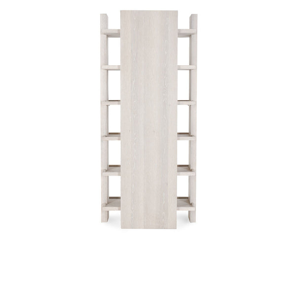 Doku Oak Wood Bookcase with Ample Shelving