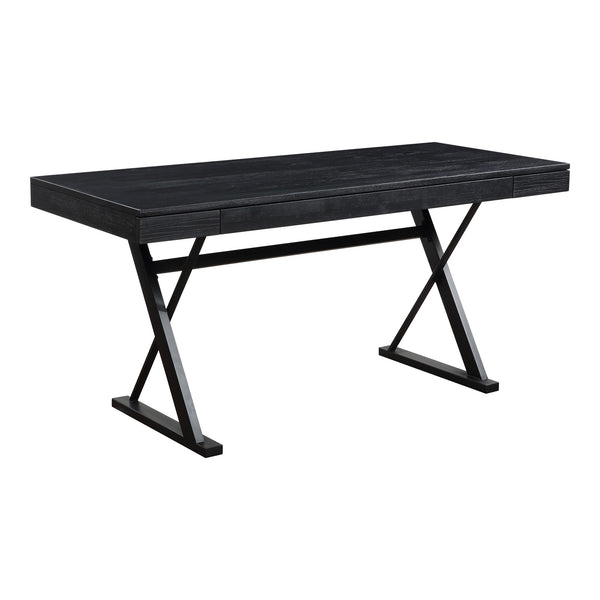 Moe's Profecto Desk Black with Soft-Close Drawers
