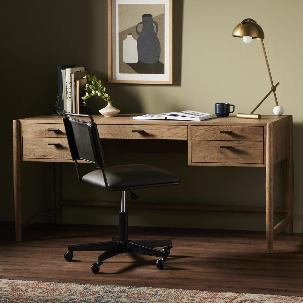 Glenview Desk In Weathered Oak