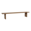 Moe's Koshi Bench Sandblasted Amber Oak