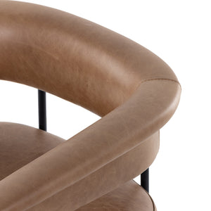 Carrie Bar Stool - Chaps Saddle