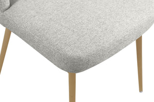 Alexandra Dining Chair In Brushed Gold
