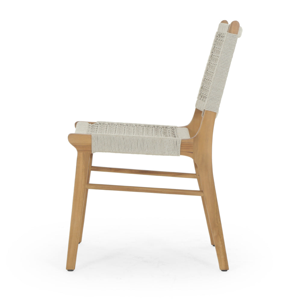 Delmar Outdoor Dining Chair In Natural