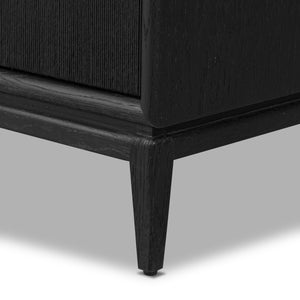 Rosenell Media Console - Black Paper Cord