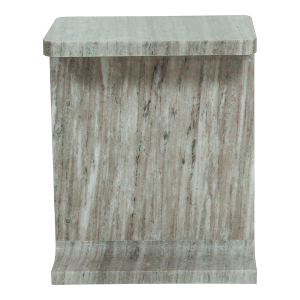 Moe's Tullia Accent Table in Taupe Marble