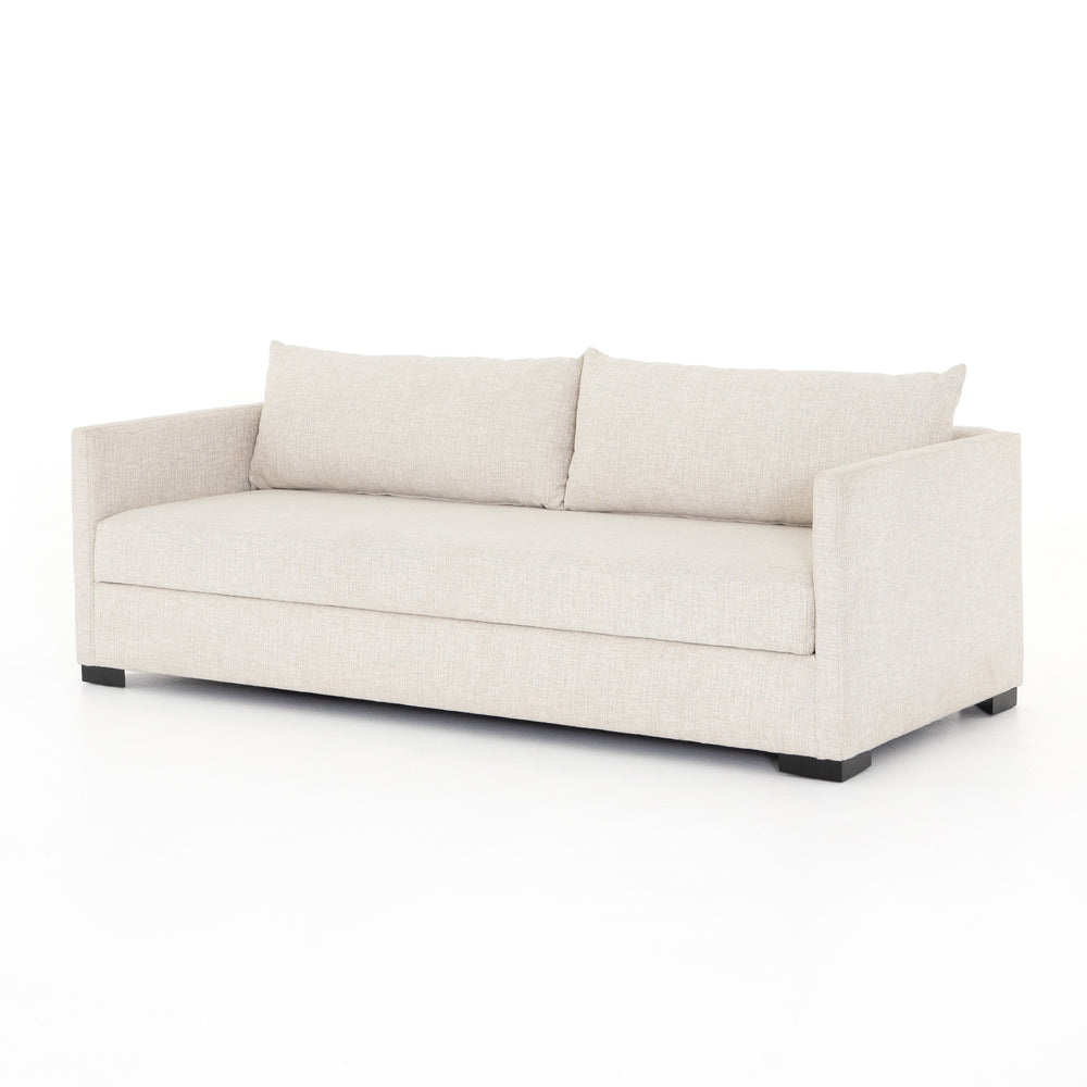 Wickham Sofa Bed In 86.5" In Alameda Snow In Full