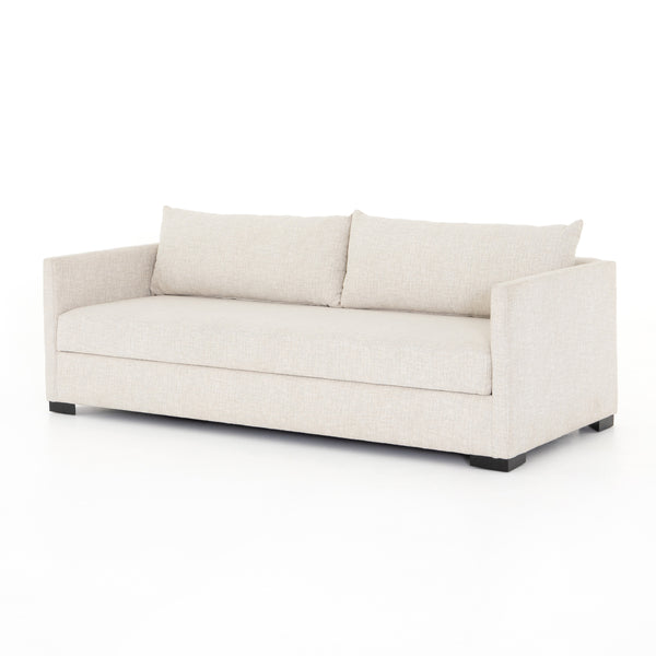 Wickham Sofa Bed In 86.5" In Alameda Snow In Full