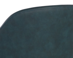 HENSLEY DINING ARMCHAIR - DARK TEAL