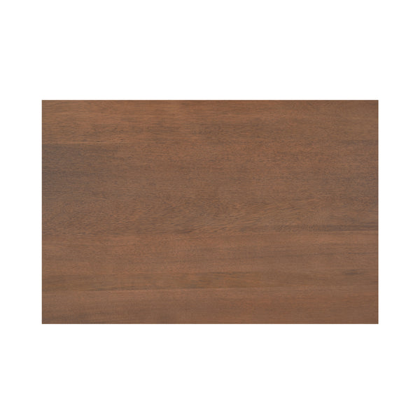 Wiley Coffee Table in Vintage Brown with Shelf