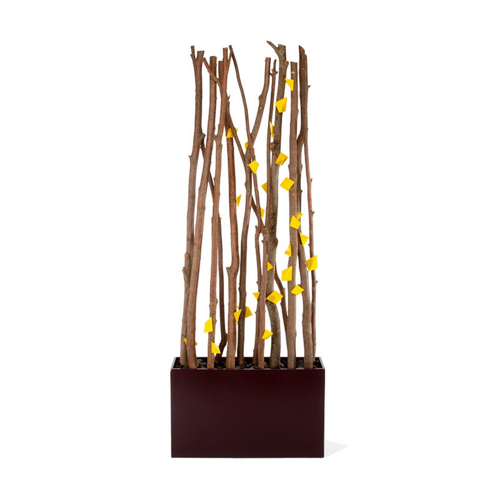 Alder Wood Poles w/ Yellow Quad Wall Play in Custo