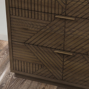 Santa Clara Solid Wood 6Dwr Dresser