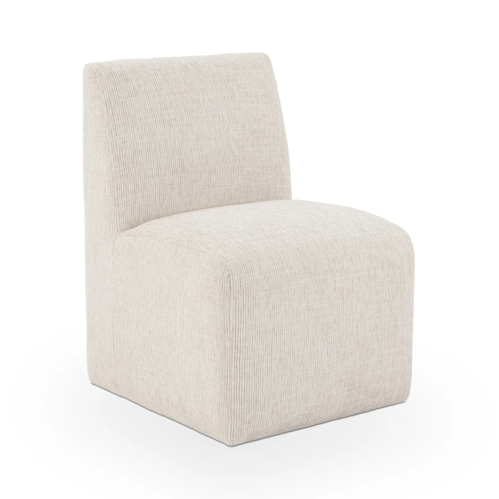 Brighton Upholstered Dining Chair - Beige Vanilla
