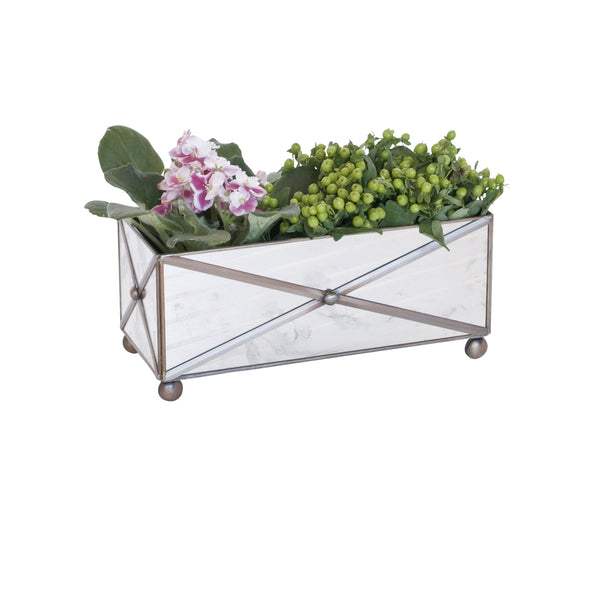 RECT XHATCH ANT MIR PLANTER