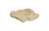 Teak Wood Bowl, Bleached