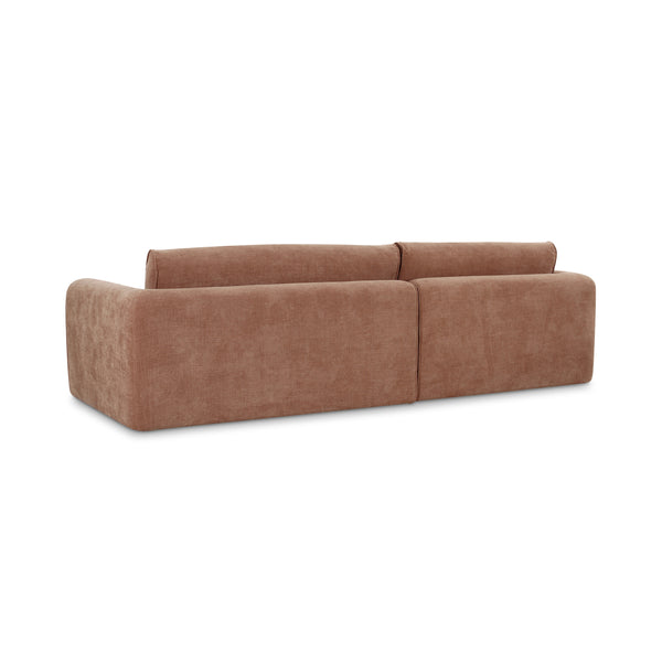 Moe's Madrid Left Sectional in Heritage Pink