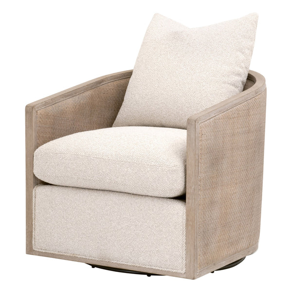 McGuire Swivel Club Chair
