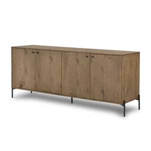 Eaton Sideboard In Amber Oak Resin