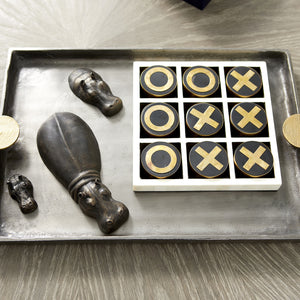 Obscura Tray in Silver and Gold