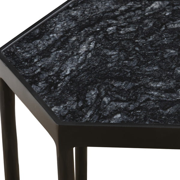 Aviary Hexagonal Accent Table