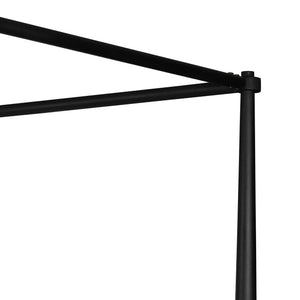 Xander Canopy Queen Bed - Savoy Parchment