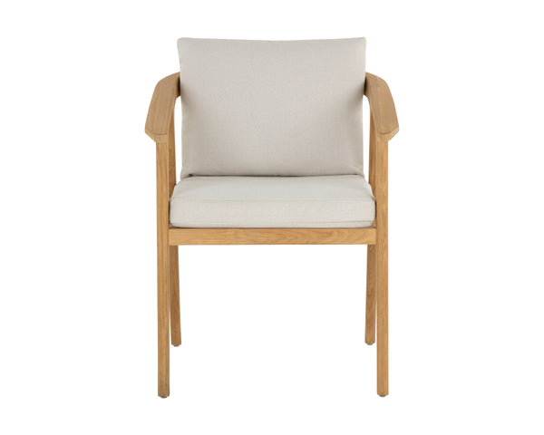 CORALINE DINING ARMCHAIR - PALAZZO CREAM