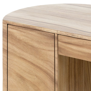 Lunas Executive Desk In Gold Guanacaste