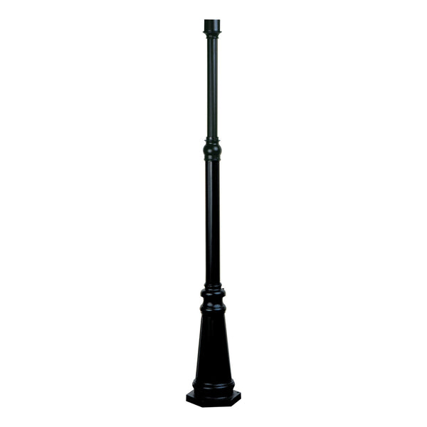Classico AC220BK Outdoor Post in Black