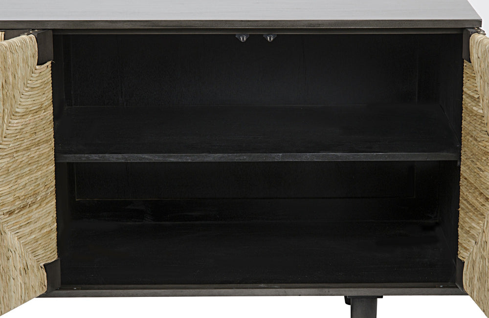 Brook 4 Door Sideboard, Pale