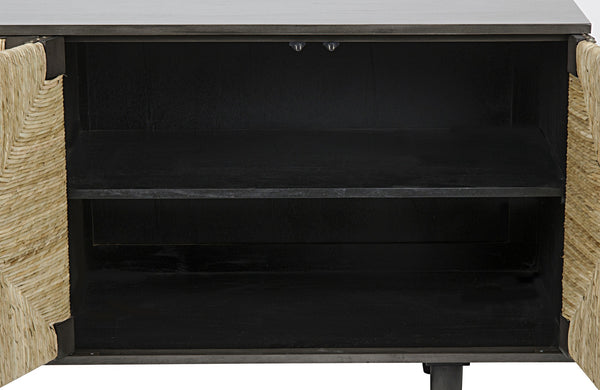 Brook 4 Door Sideboard, Pale