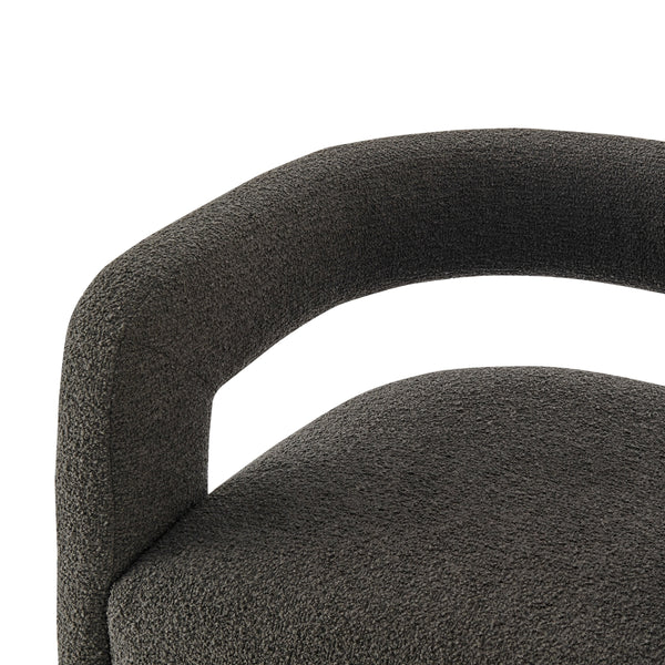 Althea Fabric Dining Side Chair, Palladian Charcoal