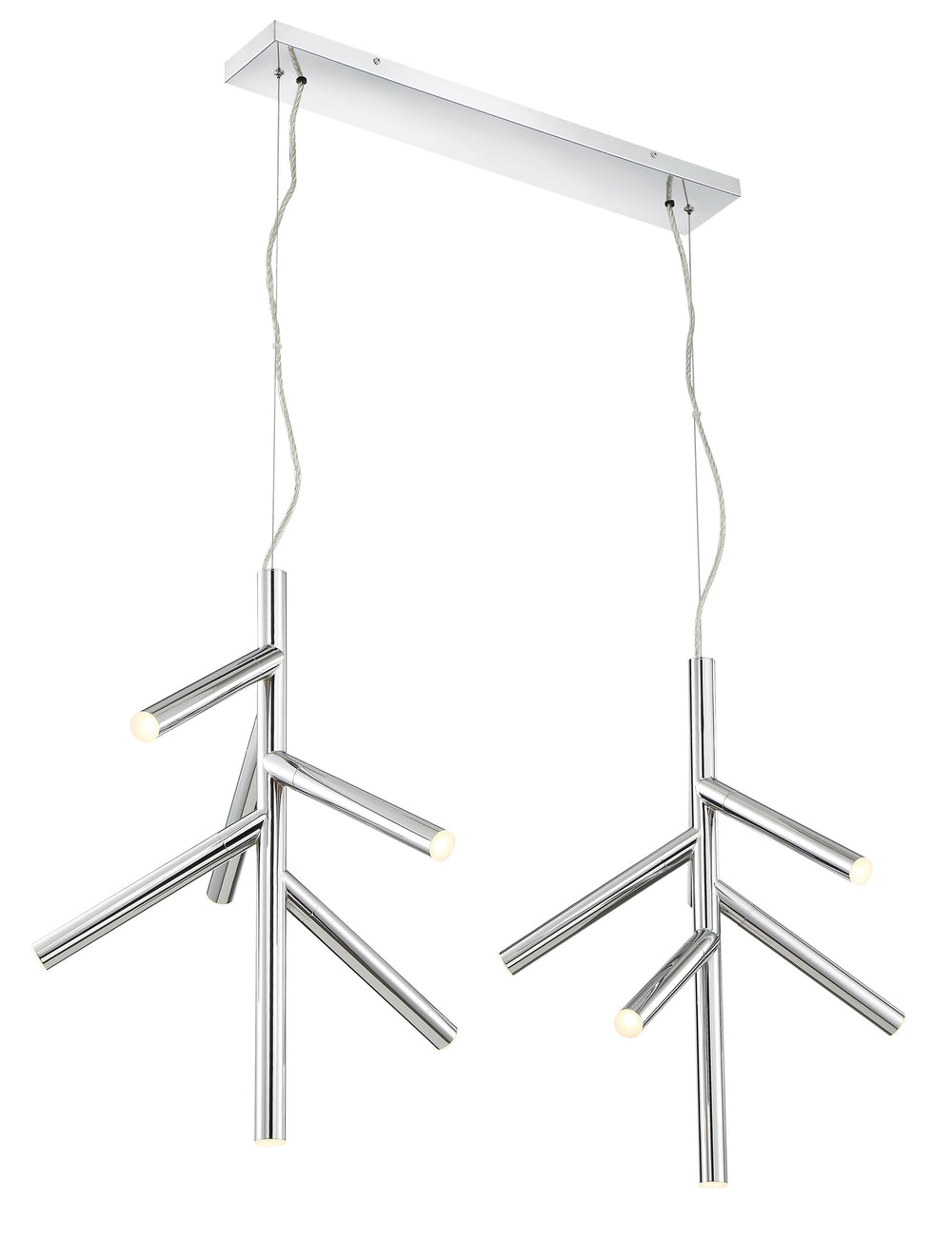 Forest 12 Light Pendant in Chrome Finish