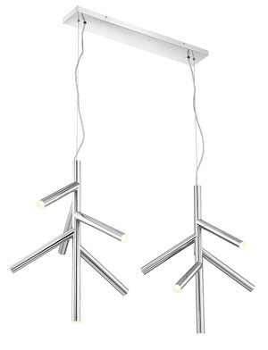 Forest 12 Light Pendant in Chrome Finish